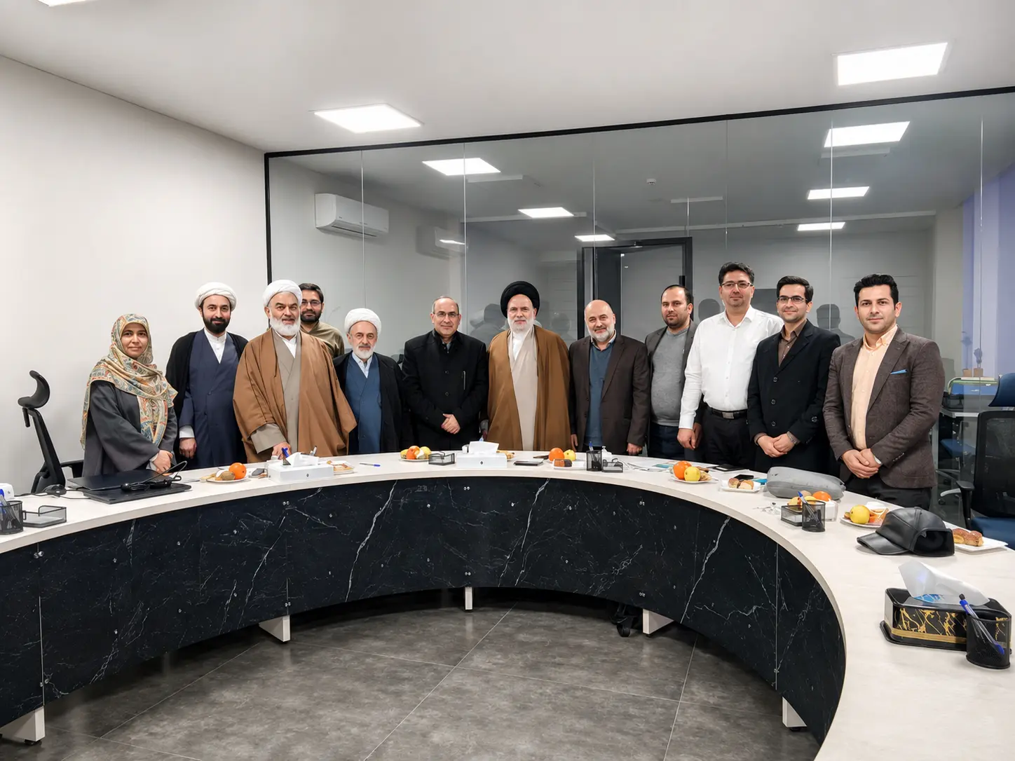 میزبانی مؤسسه نجم از مدیران مؤسسه تحقیقاتی قائمیه در تهران